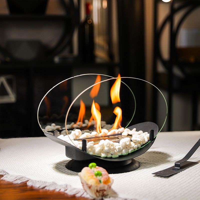 Desktop table fireplace Desktop table fireplace