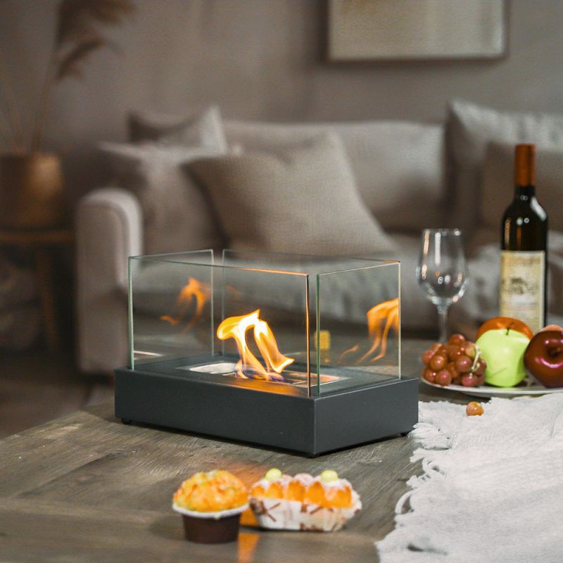 Desktop table fireplace Desktop table fireplace